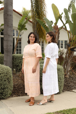 Cotton Voile Maxi Dress