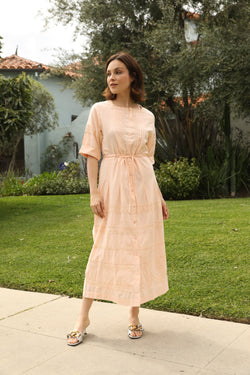 Cotton Voile Maxi Dress