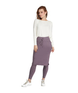Activewear Pencil Skirt Attached to Leggings, Colors
