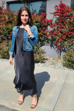 Sleeveless Slip Dress