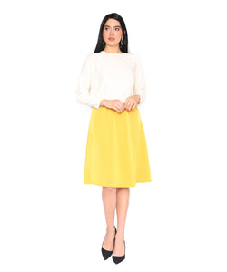 Woven Basic Skirt