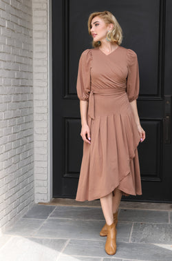 Highlo Jersey Wrap Dress